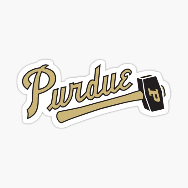 Purdue Hammer Sticker