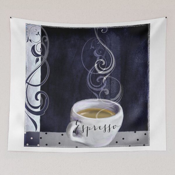 Item preview, Cafe Blue Espresso designed and sold by Sasha Art Gallery.