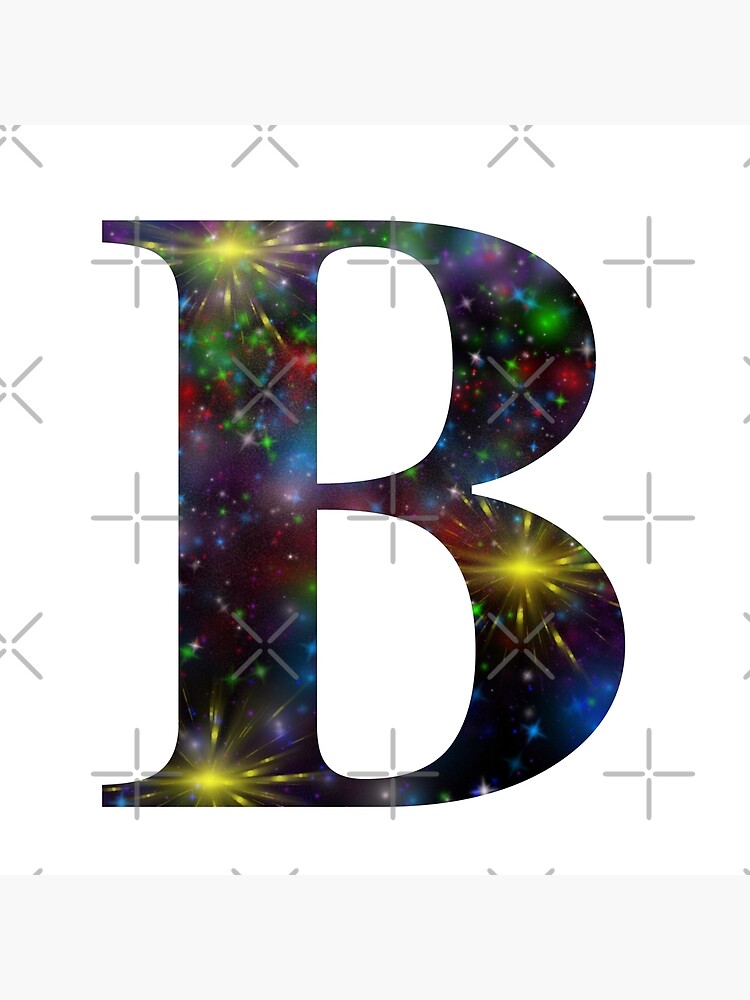 Galaxy - Letter "B" by planet-eye