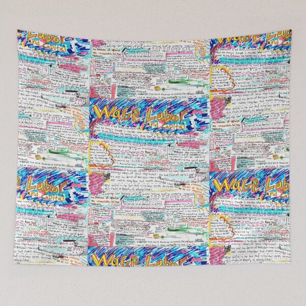 Item preview, Wage Labor and Capital (Vapor Notes) designed and sold by ARTofDIRT.