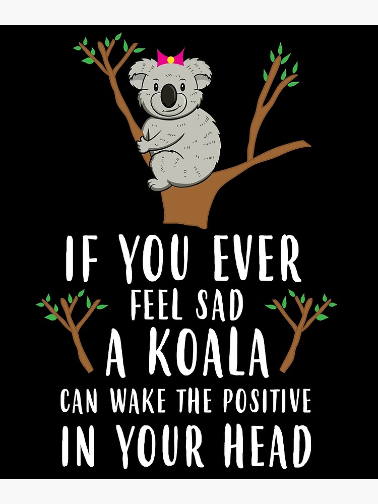 Grußkarte mit "Koala Design Spruch" von 1681830934131 Redbubble