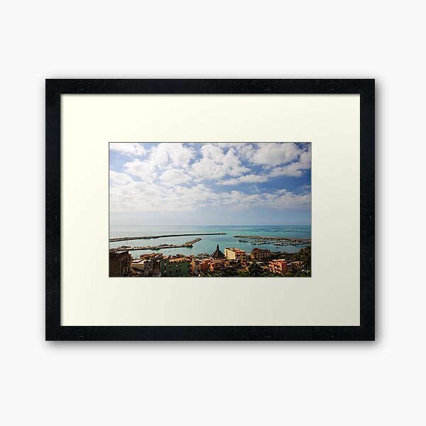 Item preview, Calm Mediterranean afternoon, Port of Sciacca, Sicily designed and sold by AndrewJonesFoto.
