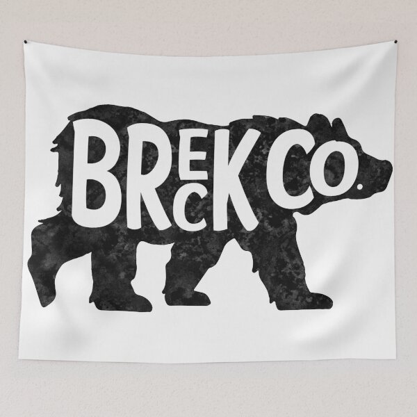 Item preview, Skiing Breck Breckenridge Ski Colorado Bear designed and sold by DESTINATIONS DECAL.