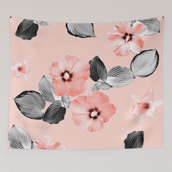 Item preview, Living Coral Floral Dream #2 #flower #pattern #decor #art  designed and sold by Anita's & Bella's Art.