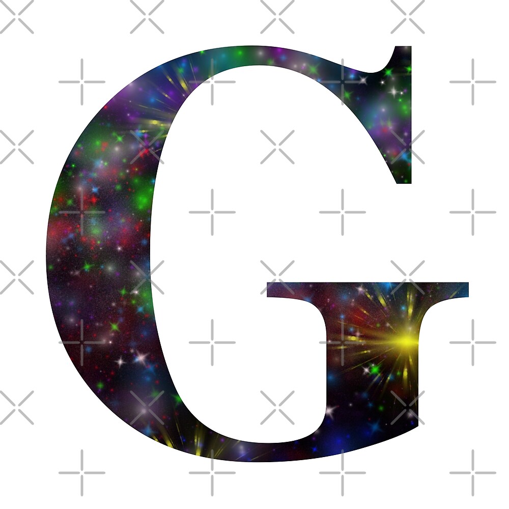 Galaxy - Letter G — Poster