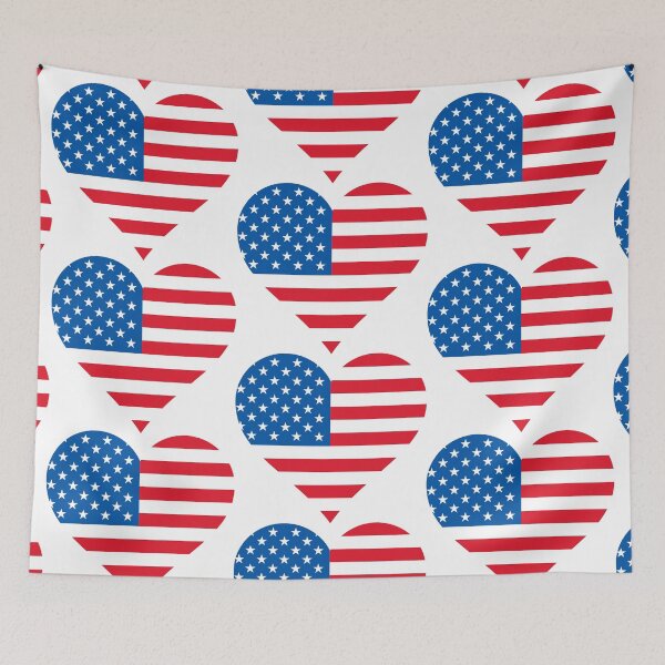 Item preview, LOVE HEART USA designed and sold by sociographix.