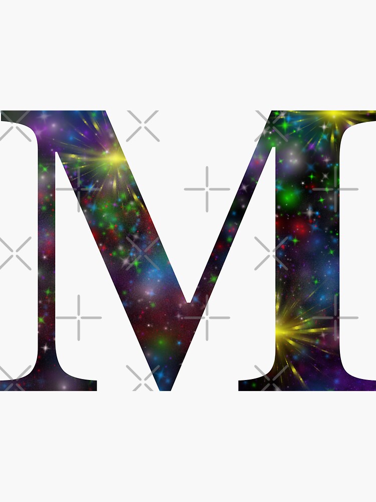 Galaxy - Letter "M" by planet-eye