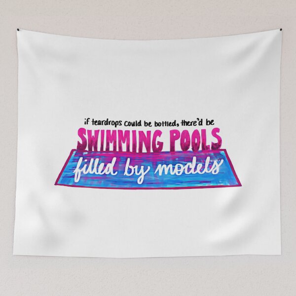 Item preview, If Teardrops Could be Bottled, There'd be Swimming Pools Filled by Models designed and sold by Olivia Ossege.