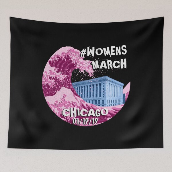 Item preview, Womens March 2019 Chicago - The Wave Is Coming designed and sold by Equanimity7.