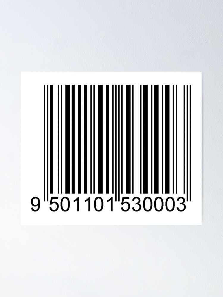 Alternate view of Barcode Poster