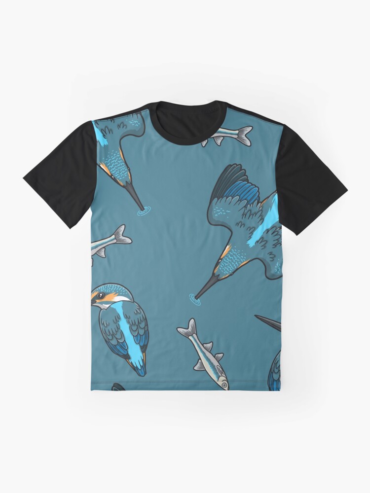 “Teal Blue” T-shirt for Sale by GESG-Sheffield | Redbubble | kingfisher