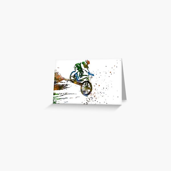 Item preview, Mountain biking, mountain bike, sport designed and sold by Rosaliartbook.