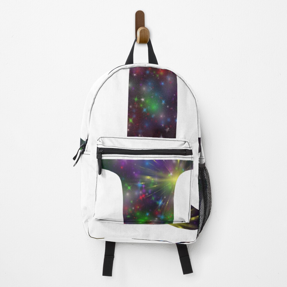 Galaxy - Letter U on a backpack