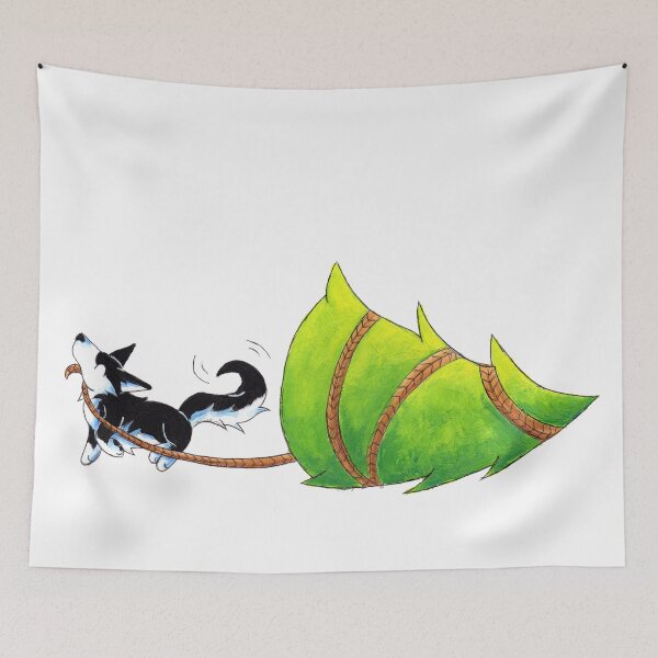 Item preview, Bringing Home the Tree designed and sold by KOKeefeArt.