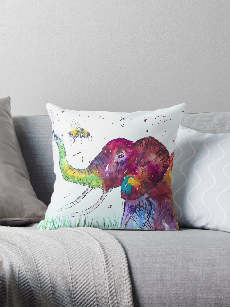 Large shop elephant pillow