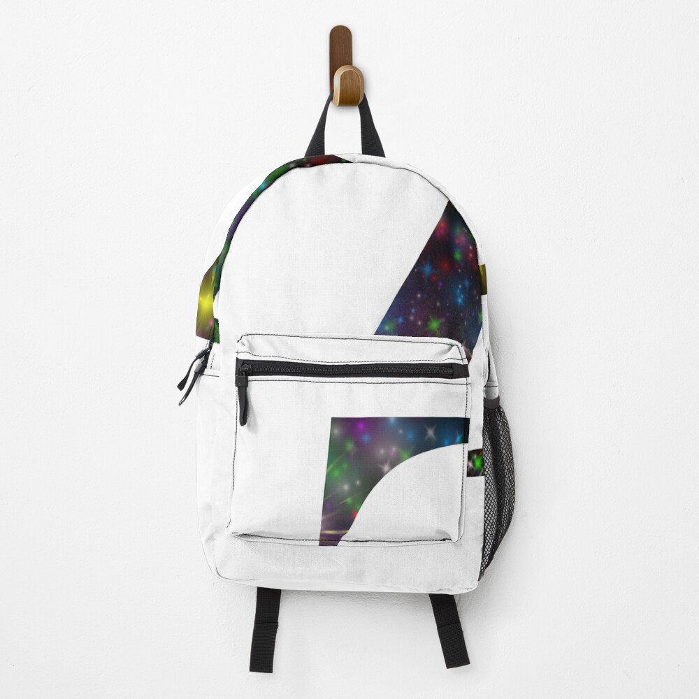 Galaxy - Letter Z on a backpack