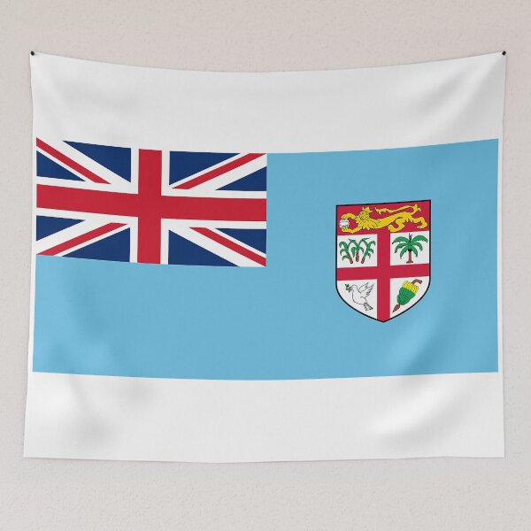 Item preview, Fiji Flag designed and sold by WorldFlagCo.