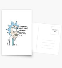 Rick - Meinung Postkarten