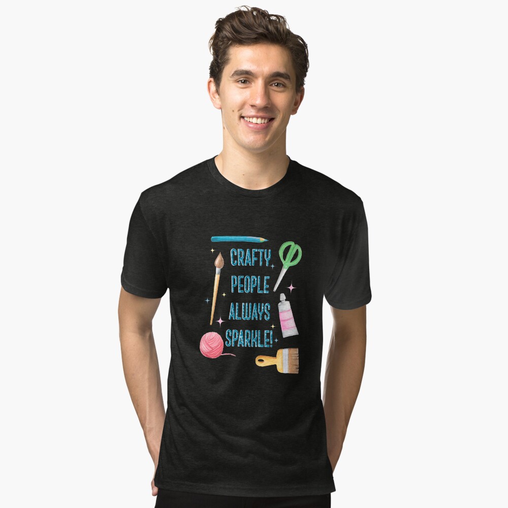 Item preview, Tri-blend T-Shirt designed and sold by BunnyThePainter.