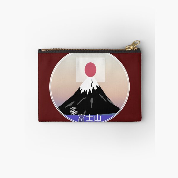 Item preview, Japan mountain volcano Fuji, Chubu with flag designed and sold by mickystyle.