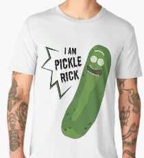 Camiseta premium para hombre i am pickle rick