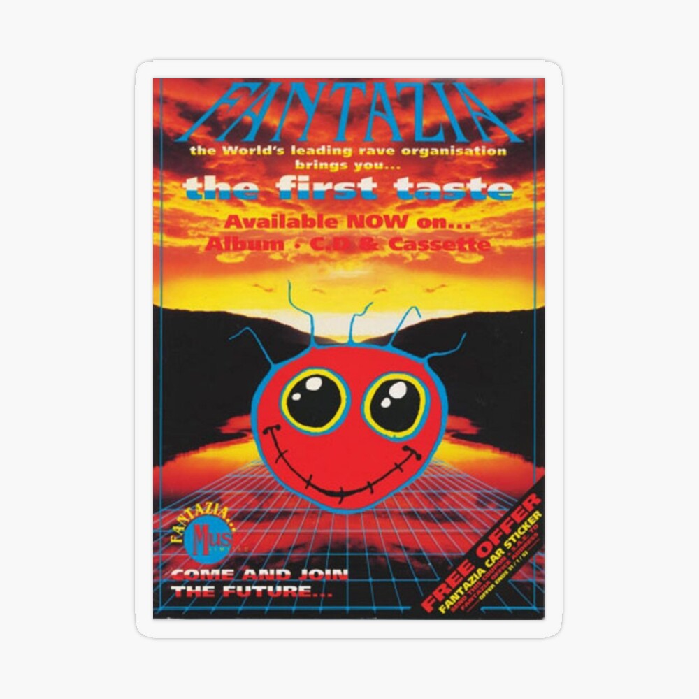 Fantazia rave  Poster for Sale by blueberrycafe