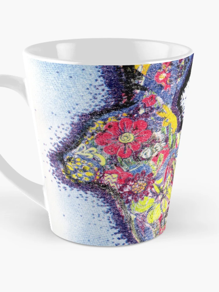 Thumbnail 3 of 4, Coffee Mug, Vibrant Rabbit designed and sold by missmann.