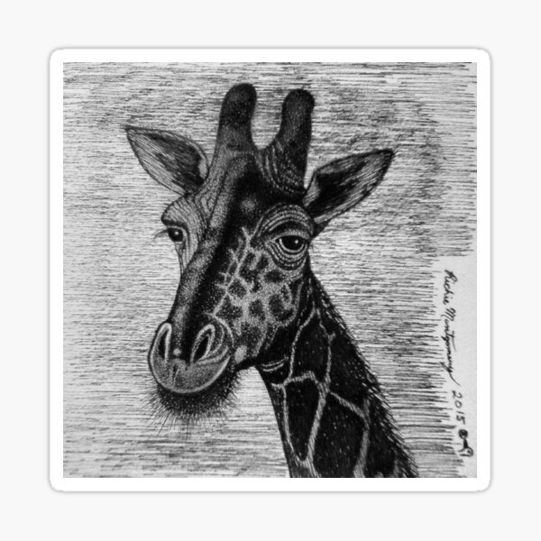 Giraffe Sticker