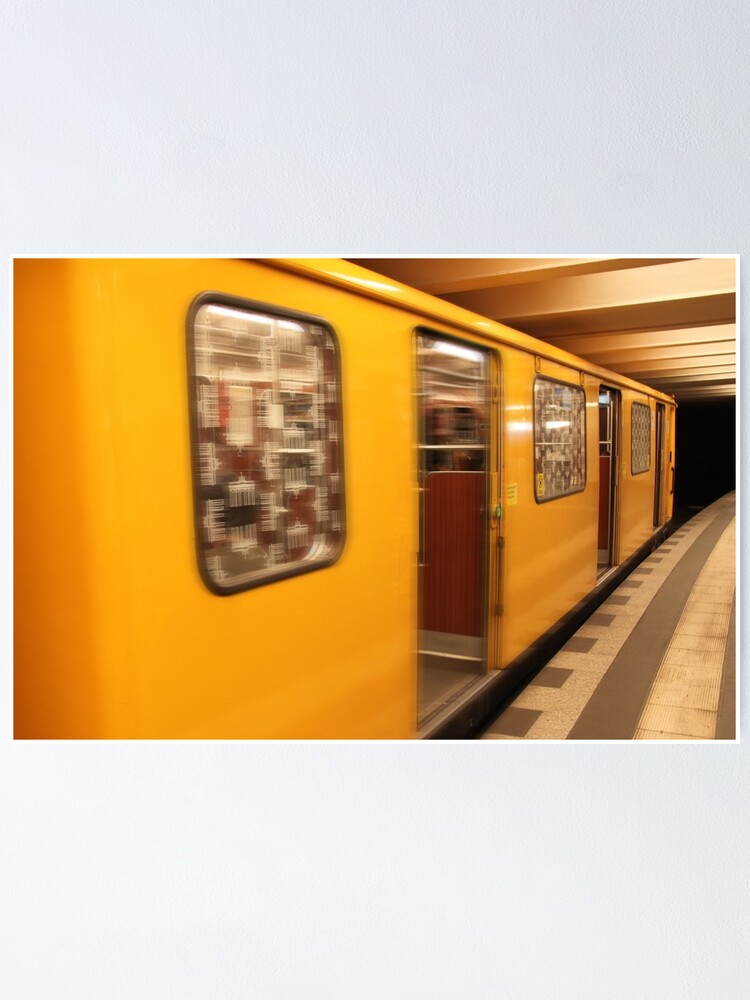 Alternate view of U-Bahn Poster