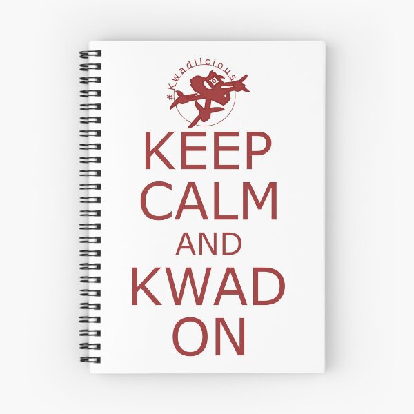 Item preview, Keep Calm and Kwad On - Carry On with FPV designed and sold by Kwadlicious.