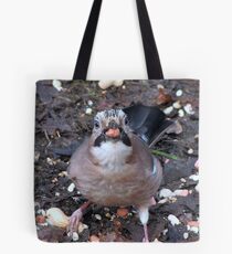 J is for nut Tote Bag