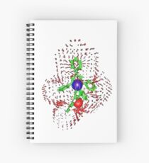#Physics #MolecularDynamics #Simulation #Ionic #Liquids #Electric #Field #Vectors #design #illustration #decoration #ornate #leaf #flower #nature #abstract #art #season #pattern #plant #separation Spiral Notebook