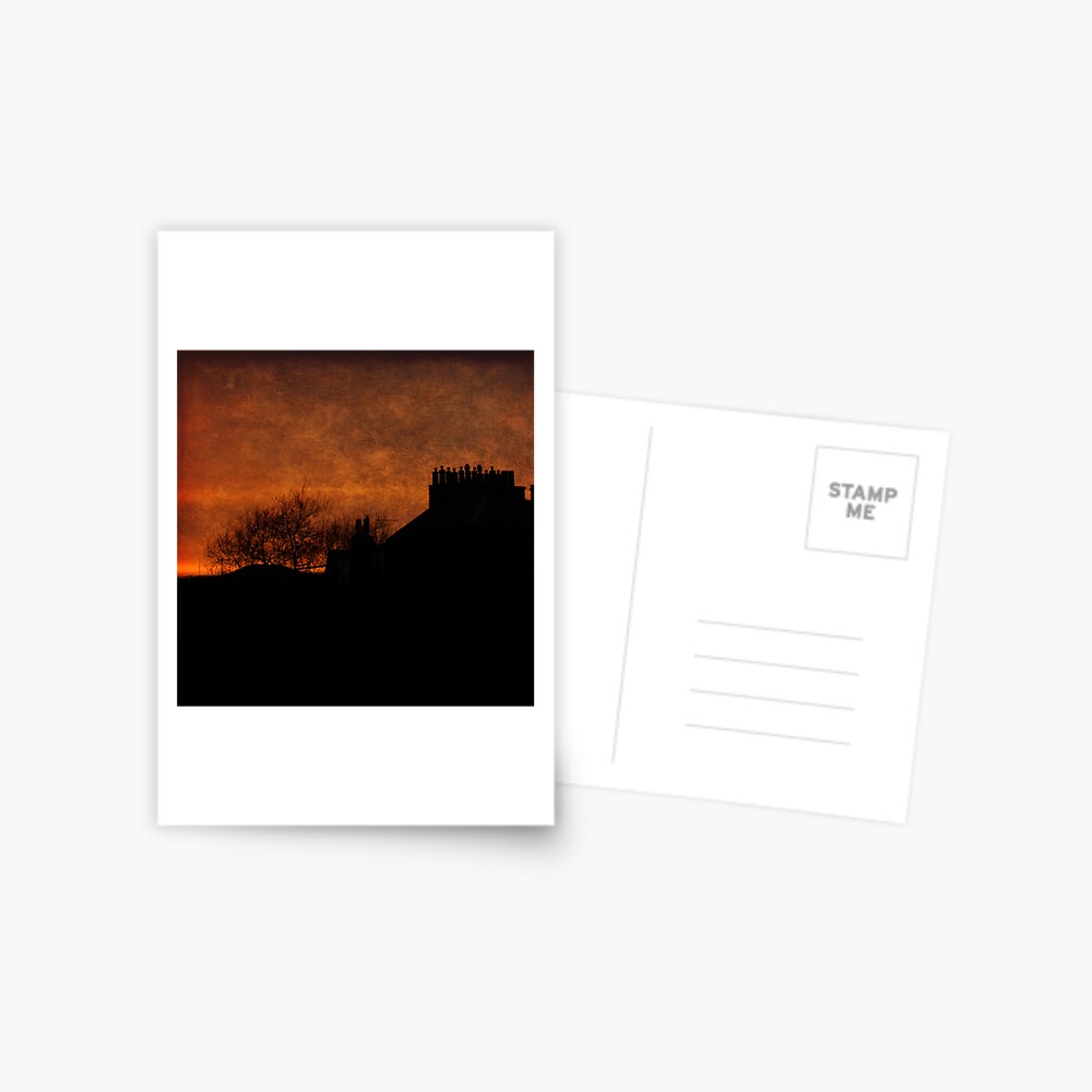 Lum Stack Sunset Postcard