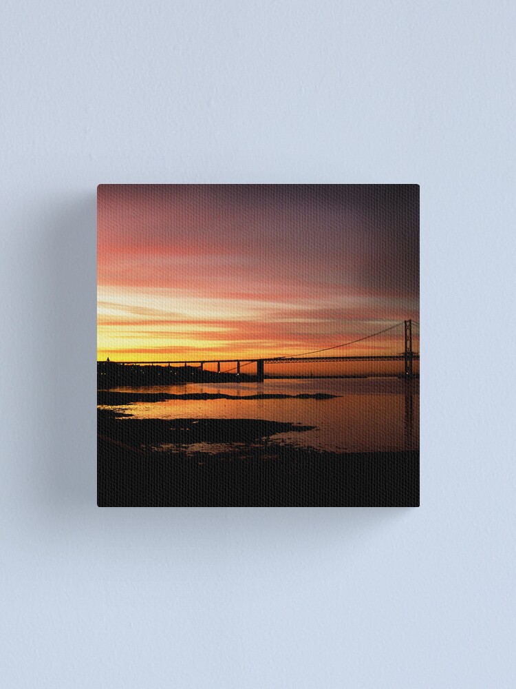 Alternate view of Fire in the Sky Canvas Print