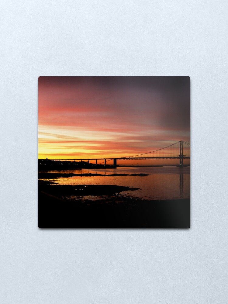 Alternate view of Fire in the Sky Metal Print