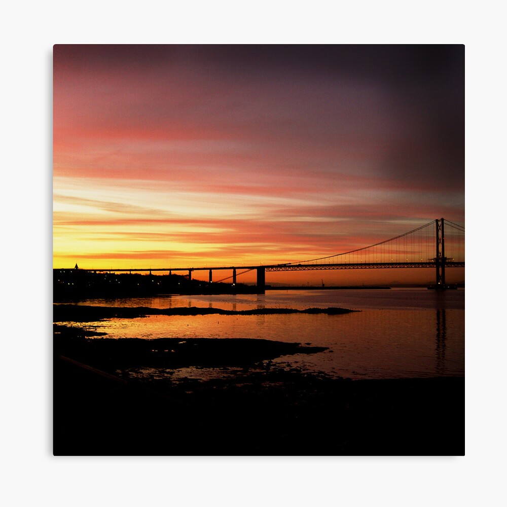 Fire in the Sky Canvas Print