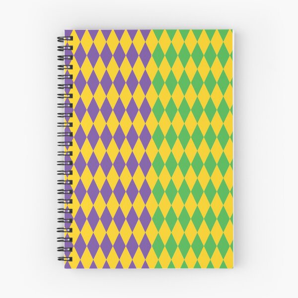 Item preview, Mardi Gras Diamond Pattern Purple Green Gold Jester Harlequin designed and sold by Stacy Mitchell.