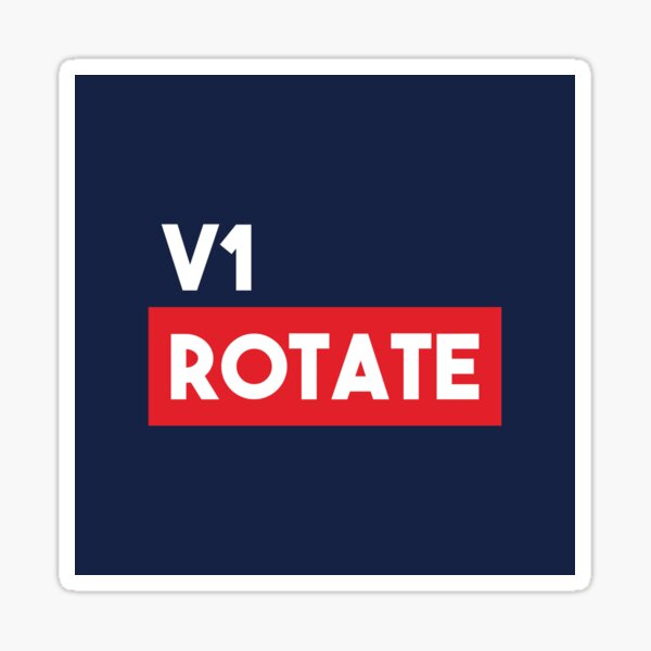 "V1 Rotate" Sticker for Sale by AlexaDesign Redbubble