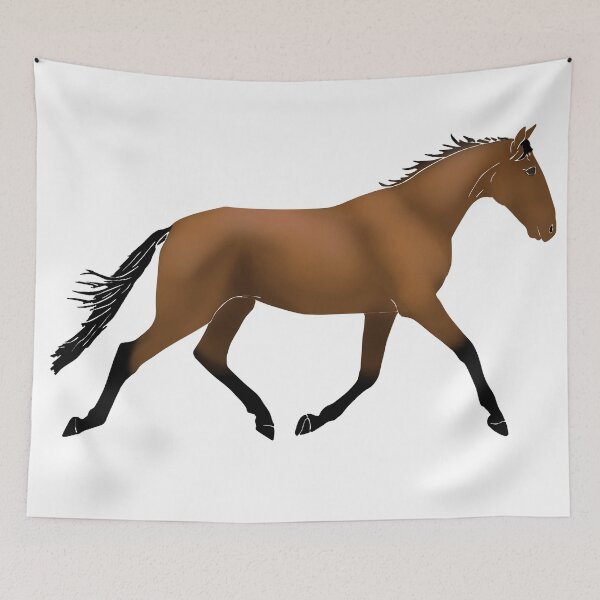 Item preview, Bay trotting horse designed and sold by DutchVulture.
