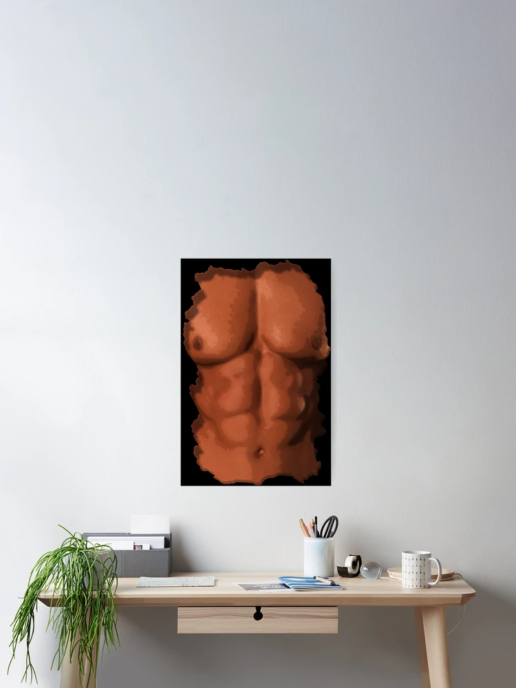 Thumbnail 2 of 3, Poster, Ripped Body designed and sold by Bartrand Design Studio.