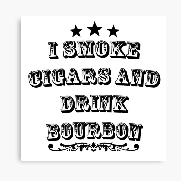 Item preview, Cigars And Bourbon designed and sold by InspireGifts.