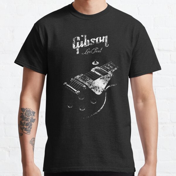 Gibson Les Paul-Body Guitar-Rock-Blues-Metal-Jazz-Music Classic T-Shirt