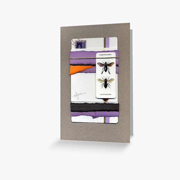 Bees and Trees Greeting Card