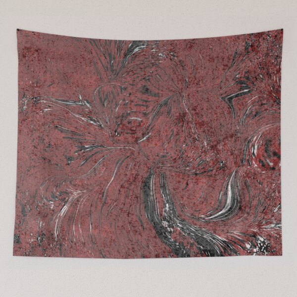 Item preview, Red abstract.  designed and sold by LaConnieArt.