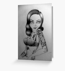 Seduction Greeting Card