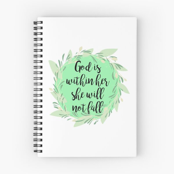 Item preview, God Is Within Her She Will Not Fall  designed and sold by the-bangs.