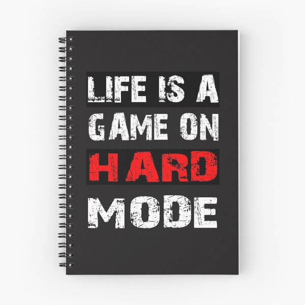 Item preview, Life is a game in hard mode. Say gamer level fate gift designed and sold by dm4design.