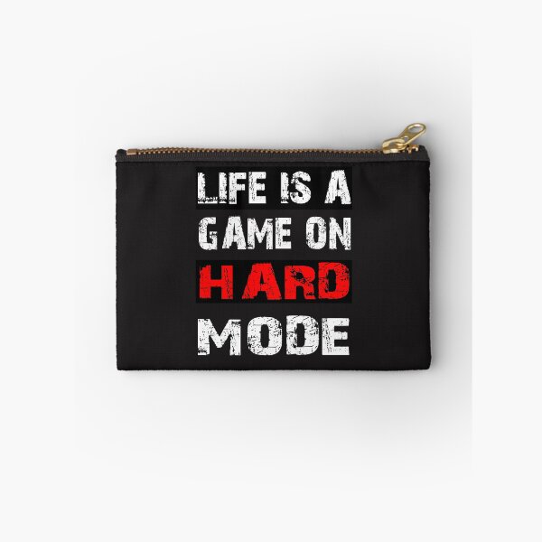 Item preview, Life is a game in hard mode. Say gamer level fate gift designed and sold by dm4design.