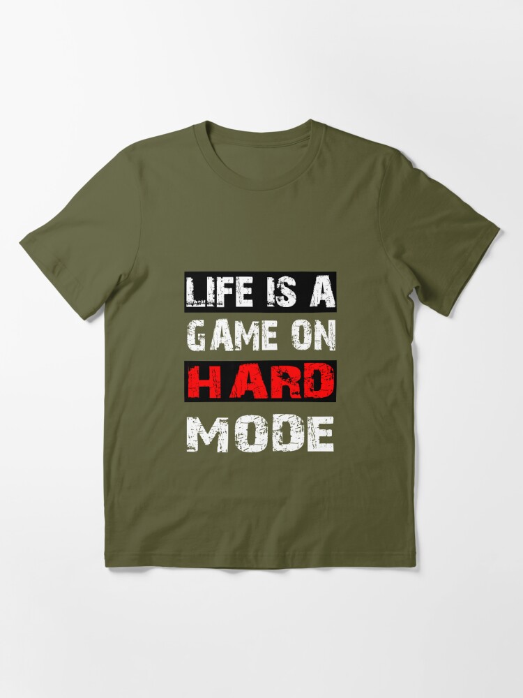 Life is a game in hard mode. Say gamer level fate gift Art Board Print by  dm4design