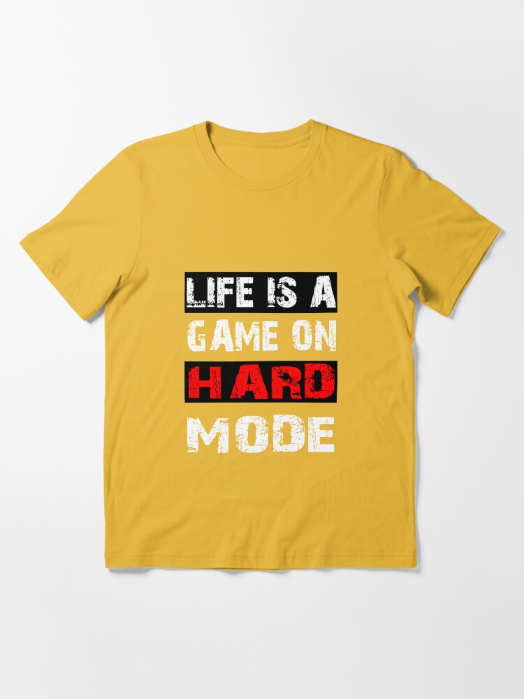 Life is a game in hard mode. Say gamer level fate gift Art Board Print by  dm4design